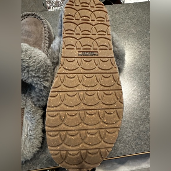 Mens Manitoba’s Mukluks Cabin Slide Slippers - Picture 3 of 4